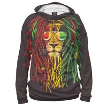 Худи Я-МАЙКА Лев с дредами