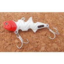 Блесна Metal Bait M Fish, 62мм, 20г, Red+White GT-BIO