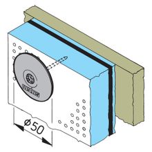 Vetus Крепеж «Розетка» Vetus FIXP для крепления шумоизоляционных листов