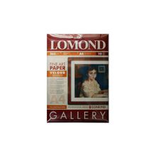 Lomond 0911241 Верюр-односторонняя полуглянцевая бархатистая натур.-белая,   A4 ,268g m ,10 листов