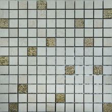 Керамическая плитка Halcon Ceramicas San AnGelo Nerea Mosaico Crema Beige Gold настенная 30х30