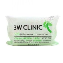 Мыло для лица и тела очищающее c экстрактом огурца 3W Clinic Dirt Soap Cucumber 150г