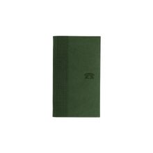 XX01120220-140-09 - Телефонная книжка 80х140мм, зеленый