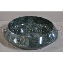 Мраморная раковина из камня Sheerdecor Eric 1113111 | Раковина из мрамора | Зеленая раковина | Элитная раковина