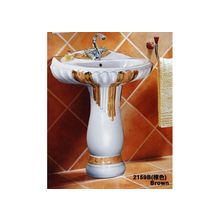 Раковина 64.5 см с пьедесталом, тюльпан, Brown, Laguraty