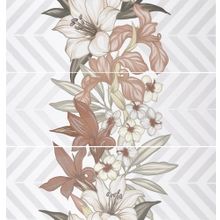 Ape Whisper Bianco Mia Decor Rect Set (3) 94.8x90 см