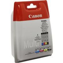 CANON CLI-471 BK C M Y Набор картриджей