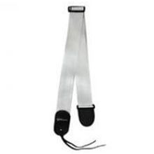 2 INCH NYLON STRAP W LEATHER ENDS WHITE DD3100NW