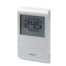 RDE100 Электронный комнатный термостат RDE100 с ЖК дисплеем автоматическим таймером и многофункциональным входом, Siemens