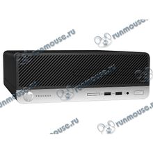 Сист. блок HP "ProDesk 400 G4 SFF" 1EY29EA (Pentium G4560-3.50ГГц, 4ГБ, 500ГБ, HDG, DVD±RW, LAN, W10 Pro) + клавиатура + мышь [140070]