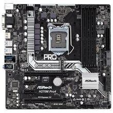 Мат. плата  ASRock H270M PRO4 (RTL) LGA1151   H270   2xPCI-E Dsub+DVI+HDMI GbLAN SATA MicroATX 4DDR4