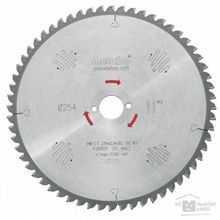 Metabo Пильный диск 254x2,4х30мм,HM,48WZ,5neg 628221000