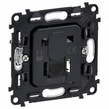 Механизм розетки компьютерная 1xRJ45 Cat.6 VALENA INMATIC |  код. 753042 |  Legrand