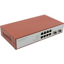 Коммутатор   MultiCo   EW-4008iW   Gigabit E-net Switch (8UTP, 10 100 1000Mbps)