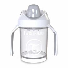 Twistshake Поильник Twistshake Mini Cup. 230 мл. Белый (Diamond). Возраст 4+m. Арт. 78053 78053