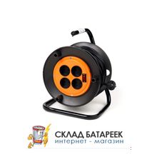 Удлинитель сетевой Крона РС-4 50м (на катушке)   (ПВС 2х0,75)