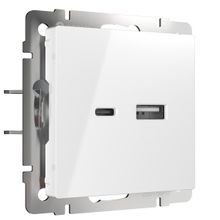 Werkel Розетка USB Werkel тип A+С белый W1171801 4690389171369 ID - 239136