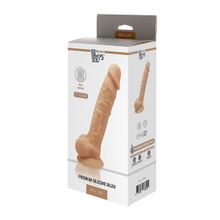 Телесный реалистичный фаллоимитатор DILDO 7INCH FLESH - 17,7 см. телесный