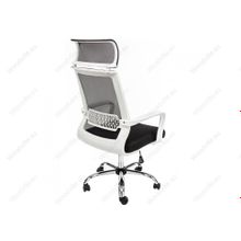 Компьютерное кресло Lion черно-белое