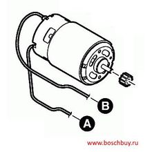 Bosch Мотор постоянного тока для GSR 12-2 (2609120621 , 2.609.120.621)