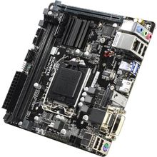 Мат. плата  GIGABYTE GA-H110N rev1.0 (RTL) LGA1151   H110   PCI-E Dsub+DVI+HDMI GbLAN SATA Mini-ITX 2DDR4