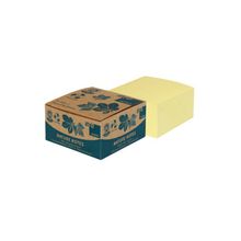 Блок-кубик для заметок желтый Эко 75х75 мм. куб 400 листов INF