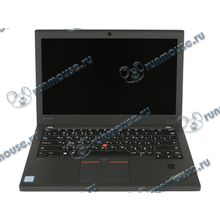 Ноутбук Lenovo "ThinkPad X270" 20HN0065RT (Core i3 7100U-2.40ГГц, 4ГБ, 180ГБ SSD, HDG, LAN, WiFi, BT, WebCam, 12.5" 1366x768, W&apos;10 Pro) [141699]