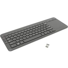 Клавиатура Microsoft Wireless All-in-One Media  USB  77КЛ+7КЛ  М Мед  +TouchPad   N9Z-00018