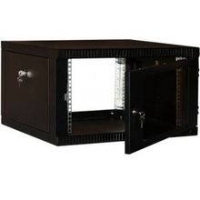 NT WALLBOX LIGHT 9-63 B Шкаф 19&#34; настенный, чёрный 9U 600*350, дверь стекло-металл