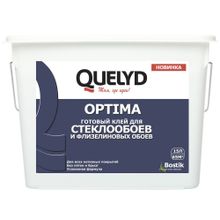 Клей для стеклообоев и флизелиновых обоев Quelyd Optima (15 л)