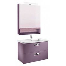 Тумба с раковиной Roca Gap 80 виноград