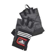 Перчатки тяжелоатлетические кожаные Adidas, ADGB-1212