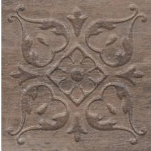 Керамогранит Kerama Marazzi Браш Вуд STG C482 SG1550 коричневый тёмный вставка 9,9х9,9