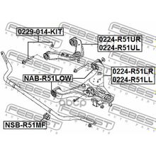 Болт Крепления Подвески Febest арт. 0229014KIT