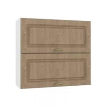 Моби Эмили шкаф навесной 800 гориз. 2 двери Ель ID - 314645