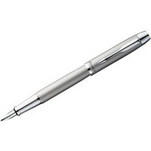 Parker Перьевая ручка Parker I.M. Metal F221, Silver Chrome CT