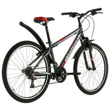 Велосипед FORWARD Sporting 1.0 (2017) 15" серый RBKW7MN6P007
