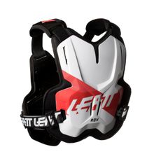 Защита панцирь Leatt Chest Protector 2.5 ROX White Red (5018100100), Размер OS