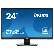 Монитор iiyama e2482hd-b1, 24" (1920x1080), tn, vga (d-sub), dvi