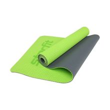 Коврик для йоги StarFit FM-202 (173x61x0,7см) ярко-зеленый