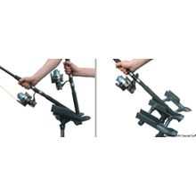 Osculati Quicklift rod holder Nr. 2 rods f. 25 mm rail, 41.167.78