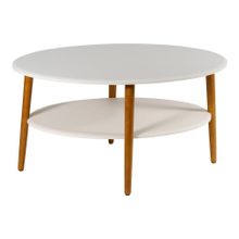 Слайн Стол журнальный Калифорния Эль СЖ-01 белый