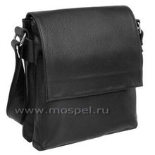 Lakestone™ Мужская кожаная сумка Shellmor Black