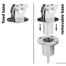 Osculati Fixed single holder for tender, 22.506.02