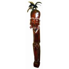 Интерьерная статуэтка аборигена "Барабанщик" 120см.