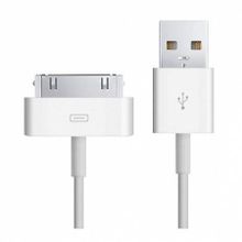 Кабель USB 2.0 Am=>Apple 30 pin, 1.2 м, SmartBuy (iK-412)