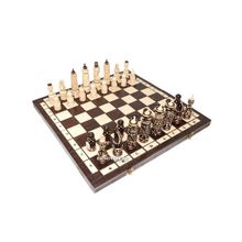 Деревянные подарочные шахматы "Полумесяцы"