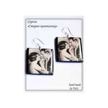 Серьги "ретро-кинопленка"
