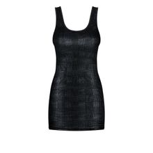 Obsessive Глянцевое платье со шнуровкой на спине Obsydian (S-M   черный)