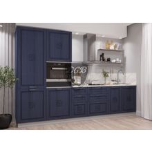 Кухня Тито прямая с двумя пеналами 3100мм (модульная)